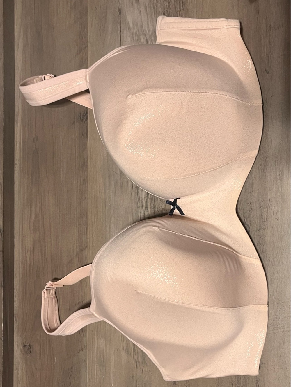 Cacique Light Pink Shimmery Bra